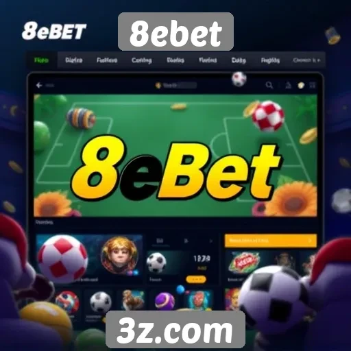 Navegação e experiência do usuário no 8ebet